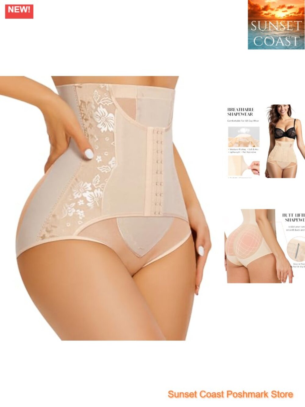 CYDREAM Tummy Control Shapewear High Waist Body Shaper